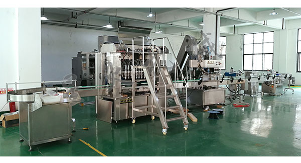 全自動辣椒醬灌裝機設備/自動化辣椒醬灌裝生產線